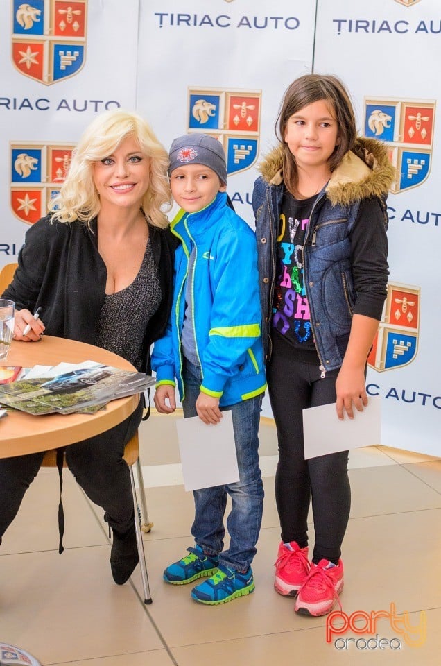 Loredana alături de Ţiriac Auto în Lotus Center, Ţiriac Auto