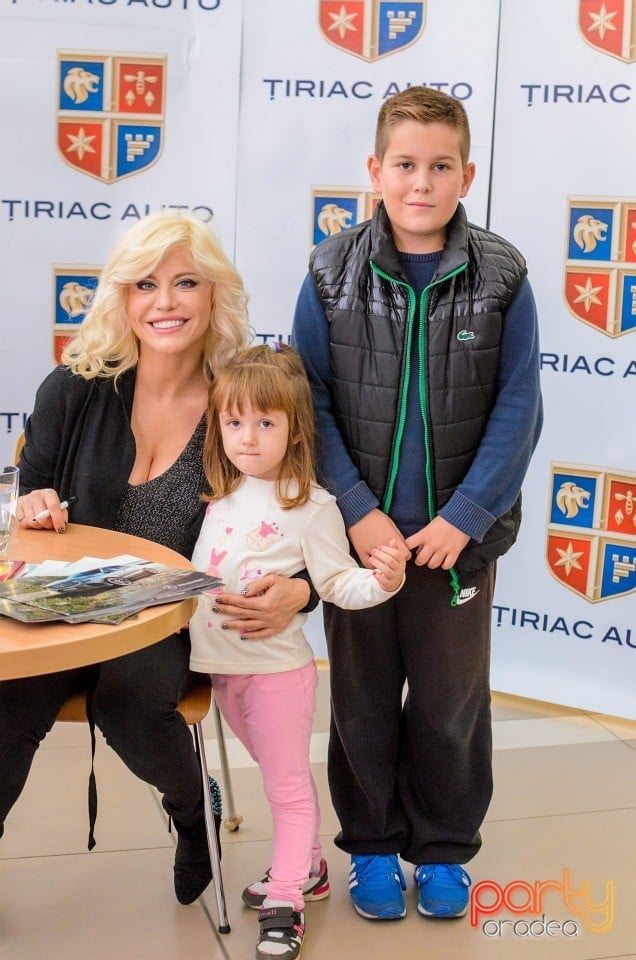 Loredana alături de Ţiriac Auto în Lotus Center, Ţiriac Auto