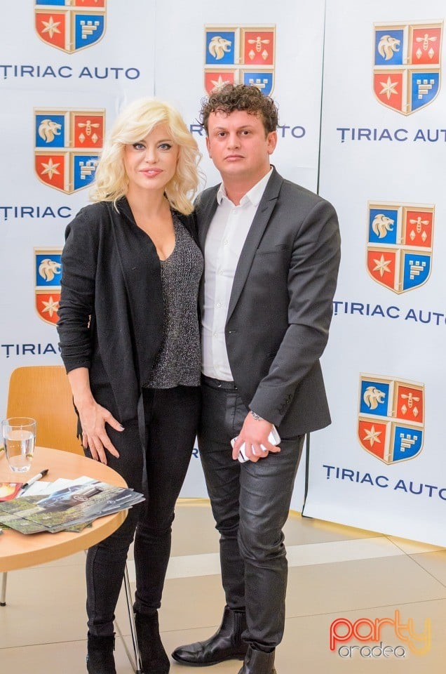 Loredana alături de Ţiriac Auto în Lotus Center, Ţiriac Auto