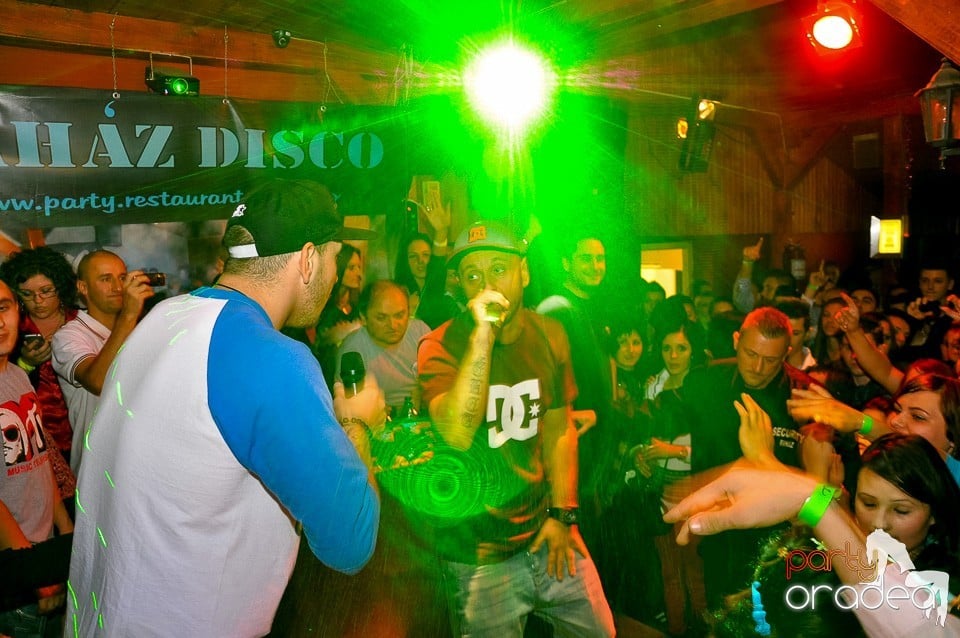 Majka & Curtis în Disco Faház,