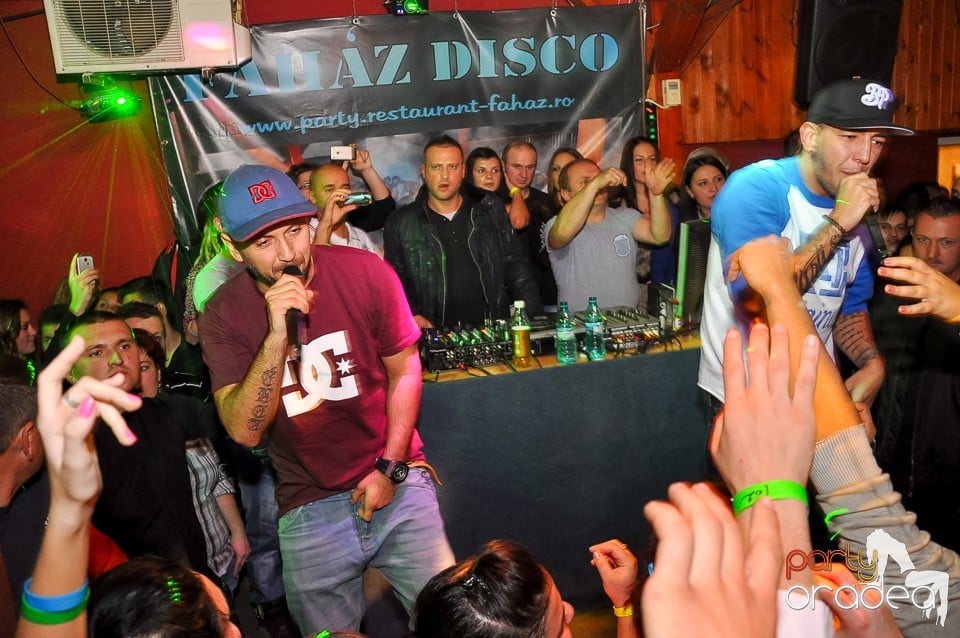 Majka & Curtis în Disco Faház,