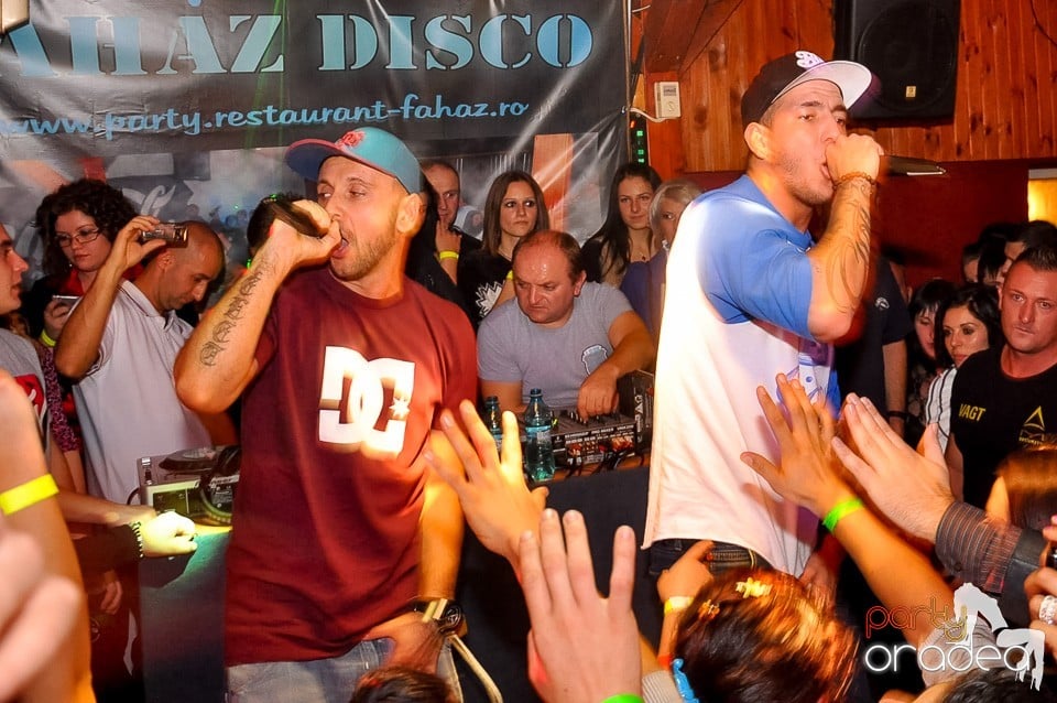 Majka & Curtis în Disco Faház,