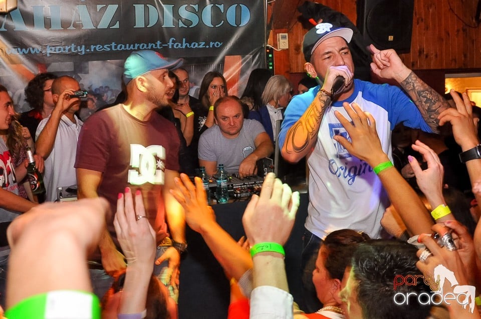 Majka & Curtis în Disco Faház,