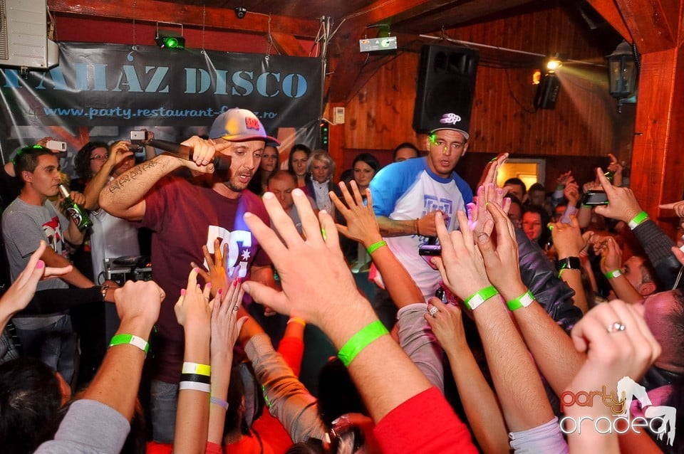 Majka & Curtis în Disco Faház,