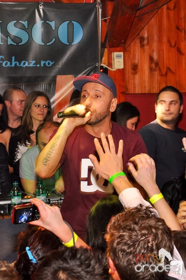 Majka & Curtis în Disco Faház,