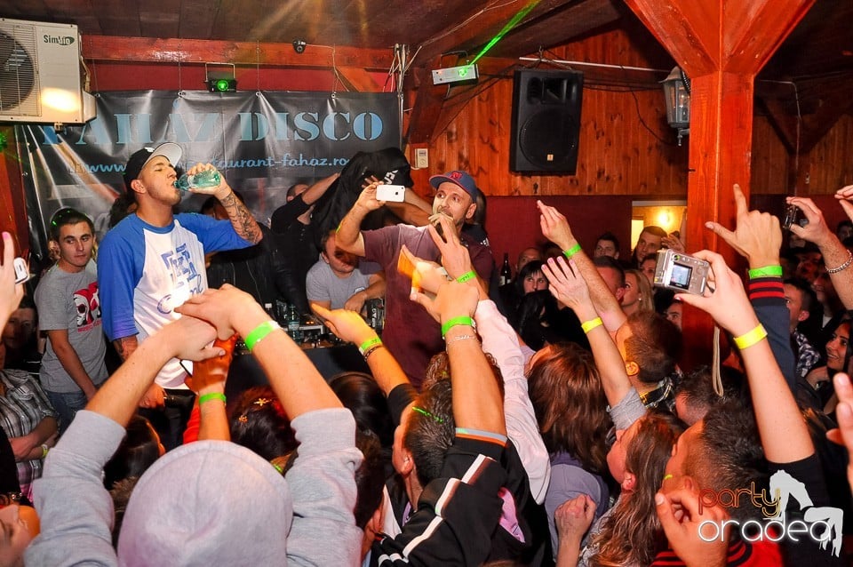 Majka & Curtis în Disco Faház,