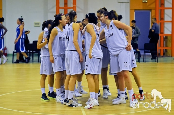 Meci amical de baschet feminin RO-FR, Universitatea din Oradea