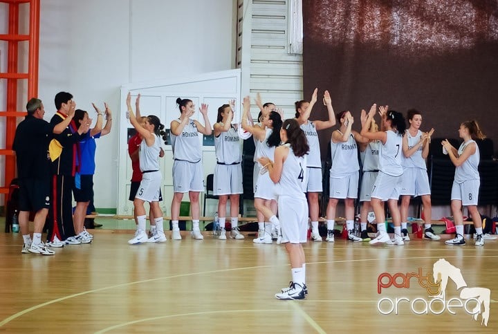 Meci amical de baschet feminin RO-FR, Universitatea din Oradea