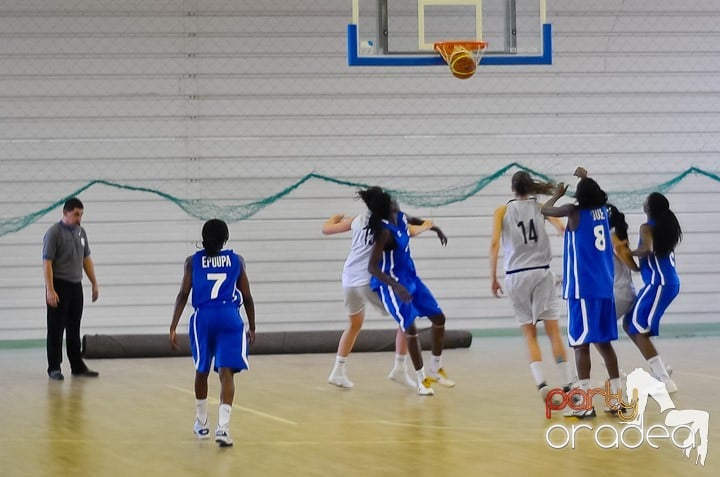 Meci amical de baschet feminin RO-FR, Universitatea din Oradea