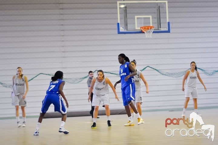 Meci amical de baschet feminin RO-FR, Universitatea din Oradea