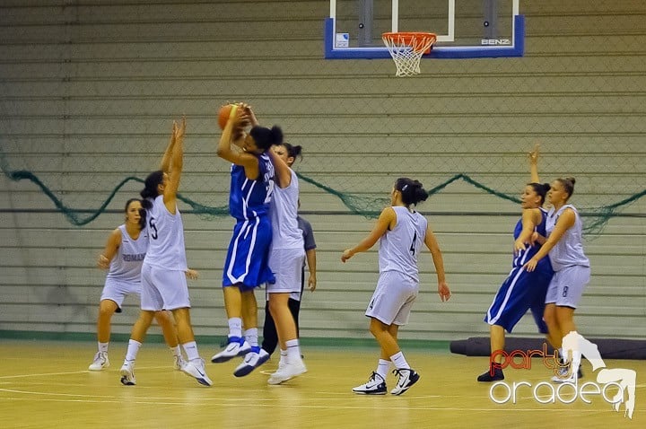 Meci amical de baschet feminin RO-FR, Universitatea din Oradea