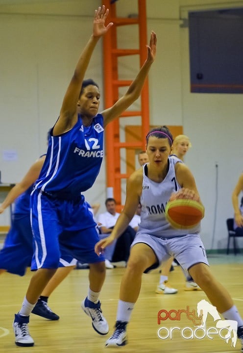 Meci amical de baschet feminin RO-FR, Universitatea din Oradea