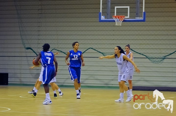 Meci amical de baschet feminin RO-FR, Universitatea din Oradea