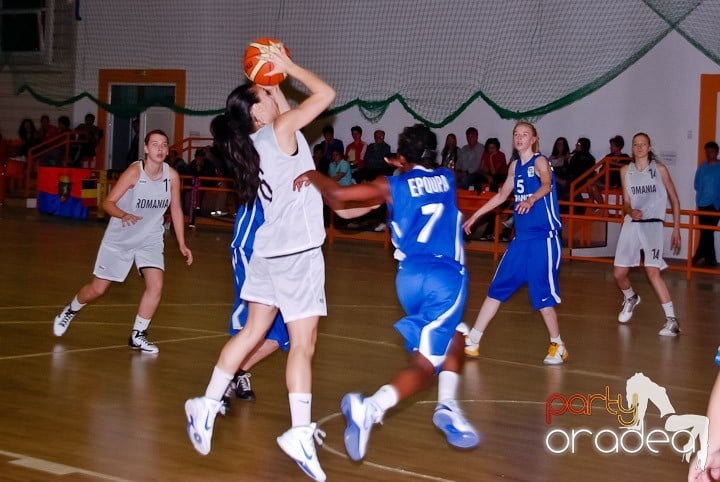 Meci amical de baschet feminin RO-FR, Universitatea din Oradea