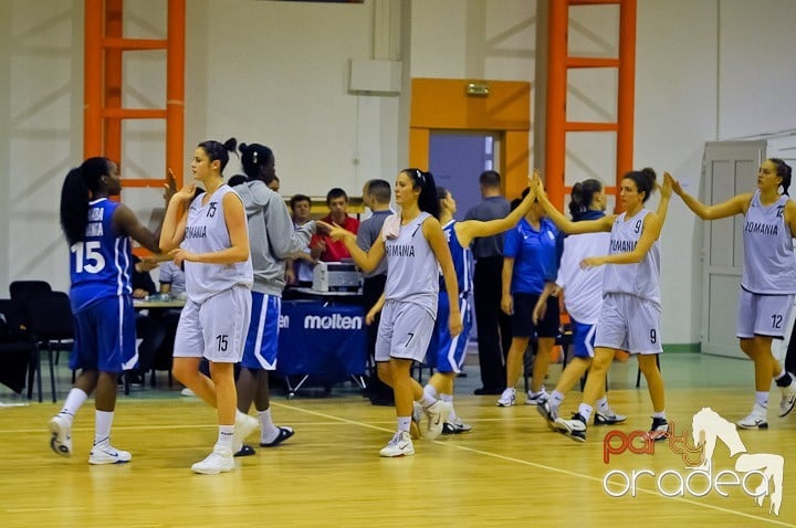 Meci amical de baschet feminin RO-FR, Universitatea din Oradea