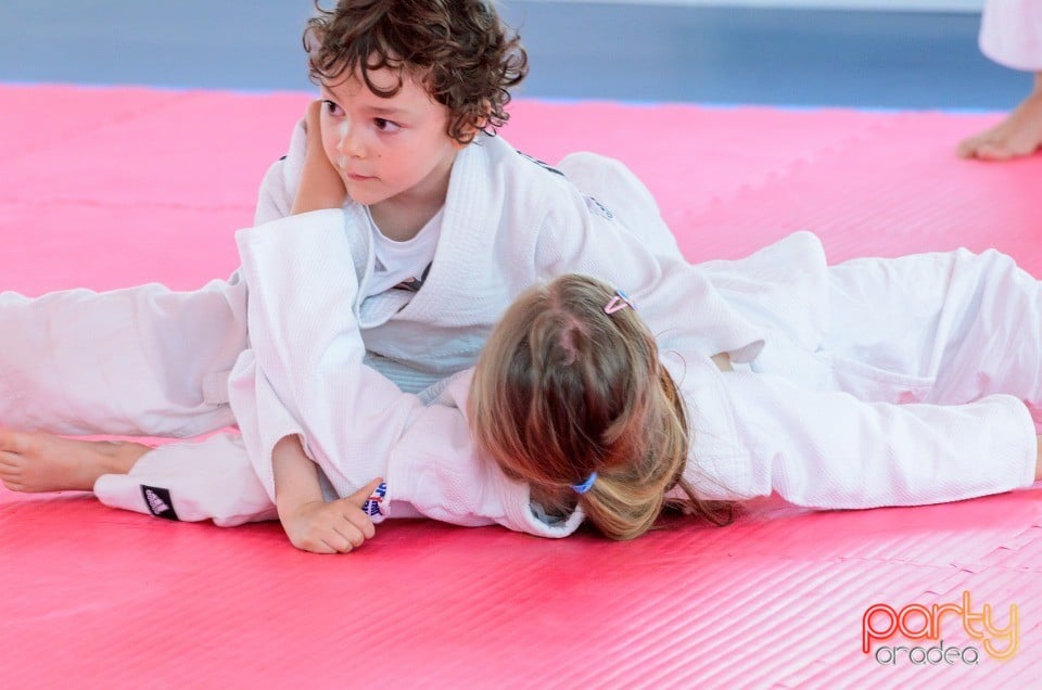 Micii judoka la Examen de Mon,