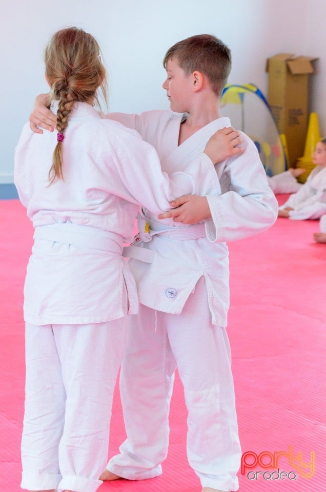 Micii judoka la Examen de Mon,