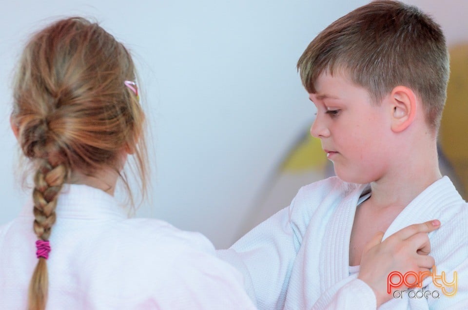 Micii judoka la Examen de Mon,