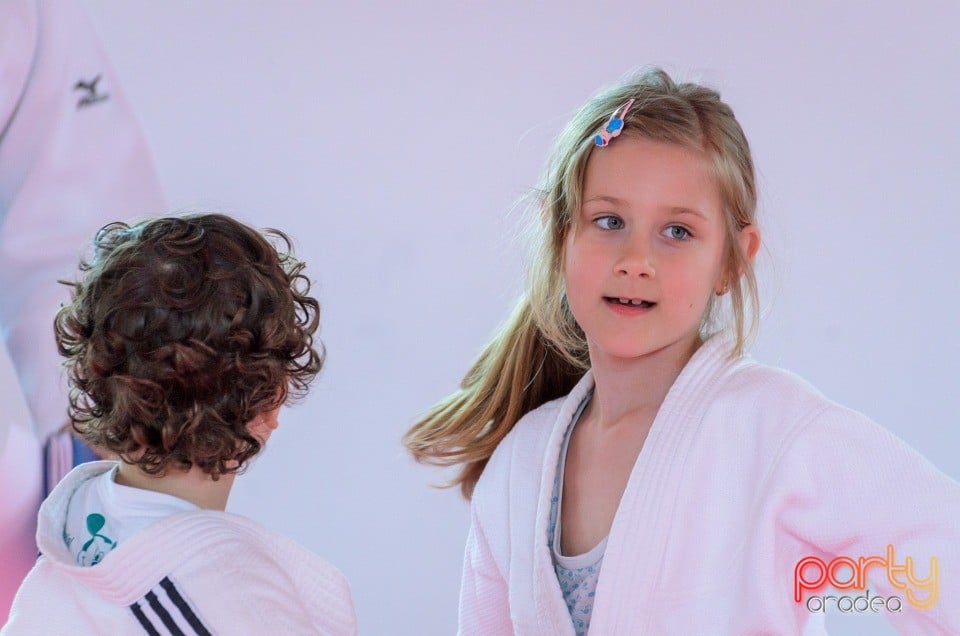 Micii judoka la Examen de Mon,