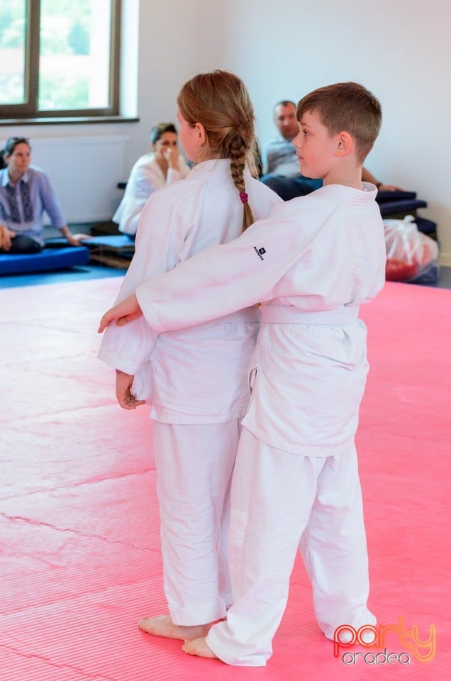 Micii judoka la Examen de Mon,