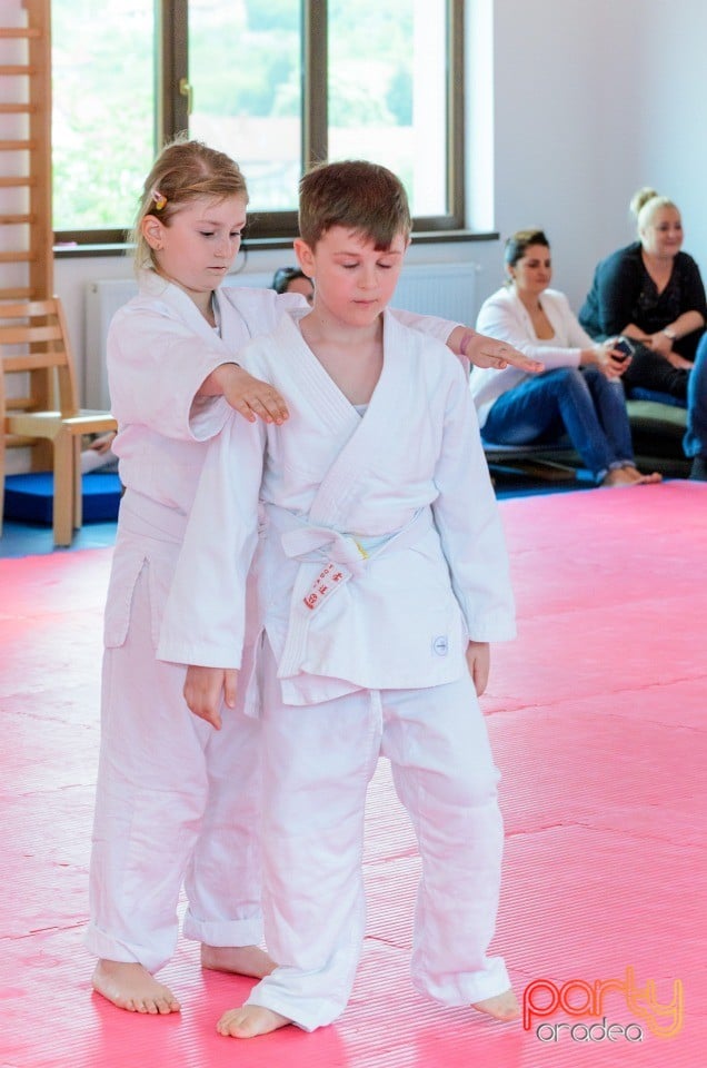 Micii judoka la Examen de Mon,
