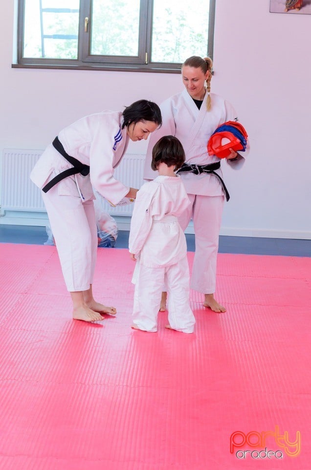 Micii judoka la Examen de Mon,