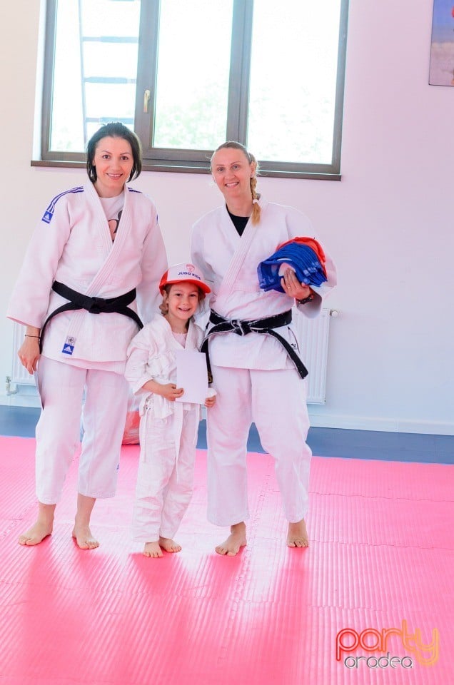 Micii judoka la Examen de Mon,