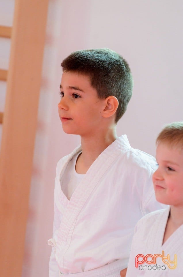 Micii judoka la Examen de Mon,