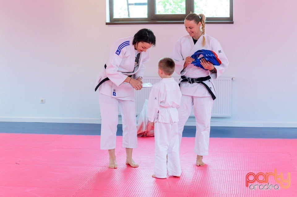 Micii judoka la Examen de Mon,
