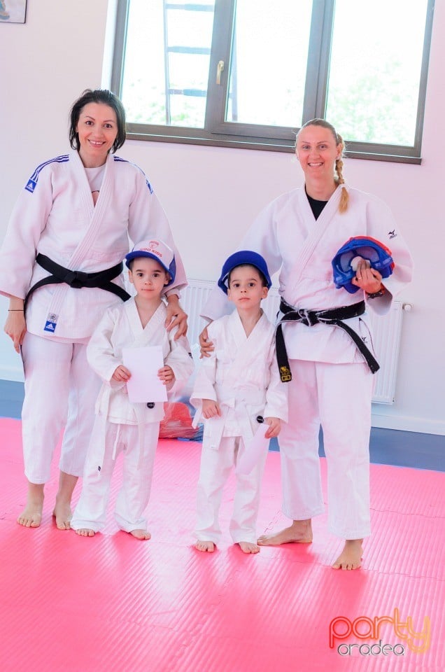 Micii judoka la Examen de Mon,