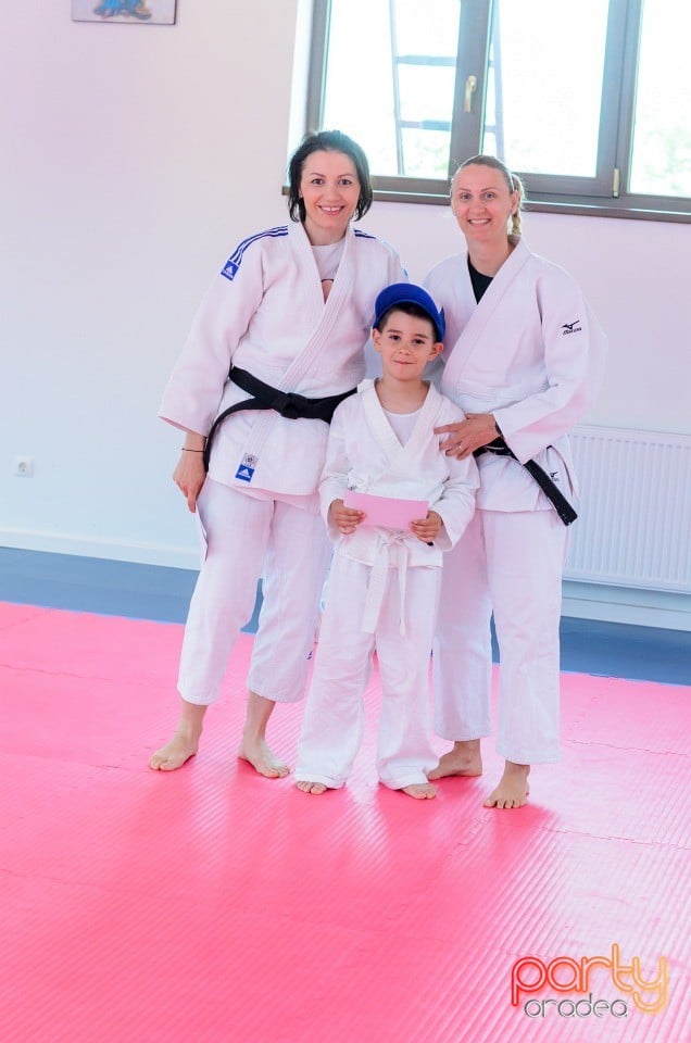 Micii judoka la Examen de Mon,