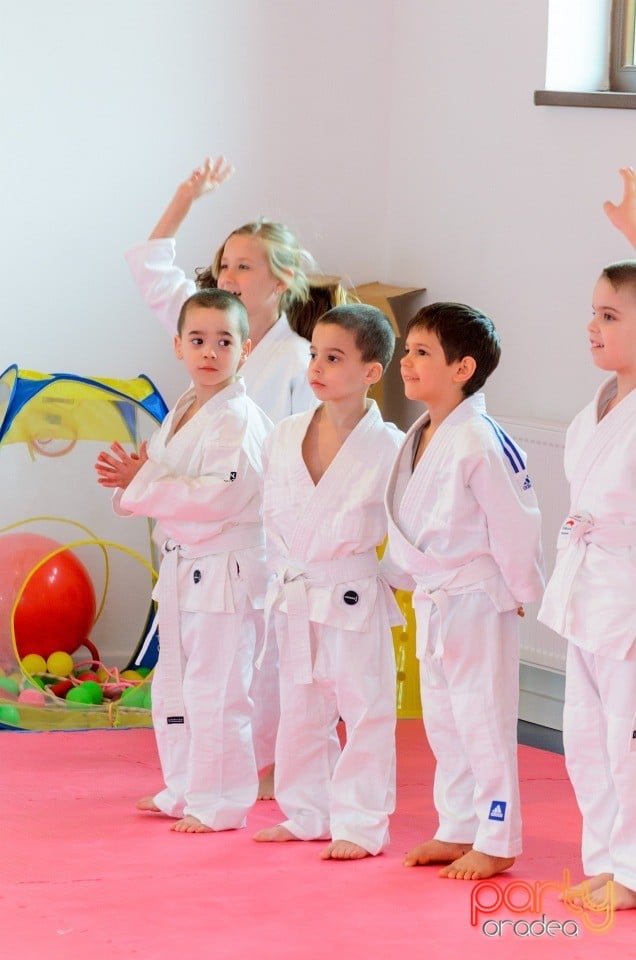 Micii judoka la Examen de Mon, 