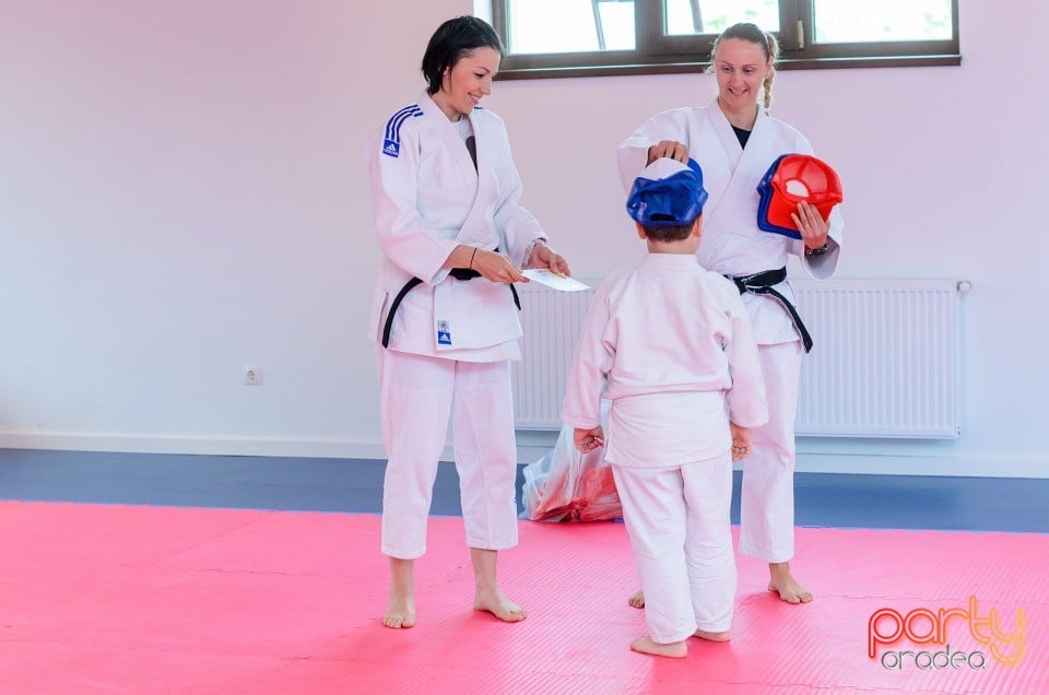 Micii judoka la Examen de Mon,