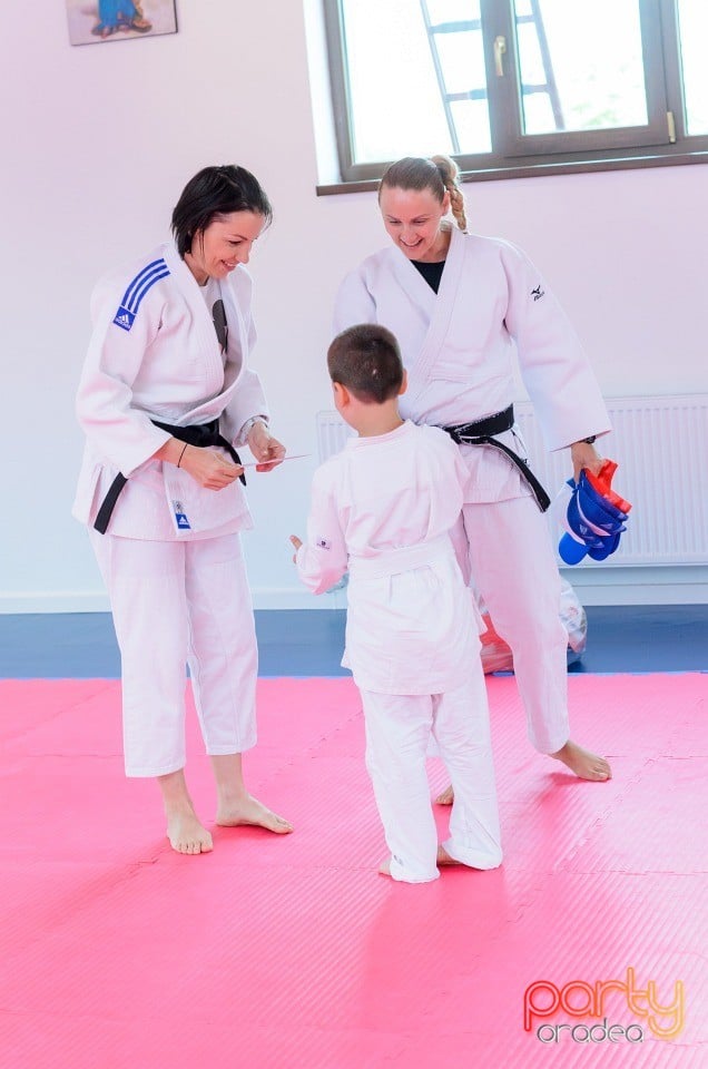Micii judoka la Examen de Mon,