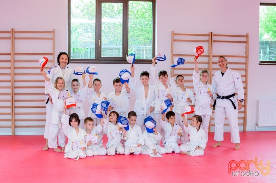 Micii judoka la Examen de Mon,