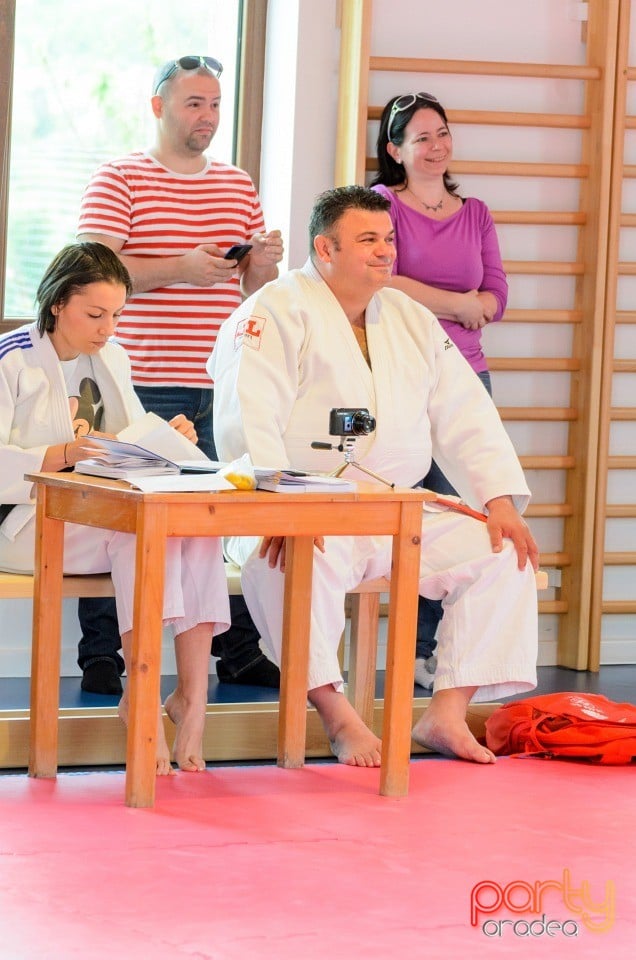 Micii judoka la Examen de Mon,