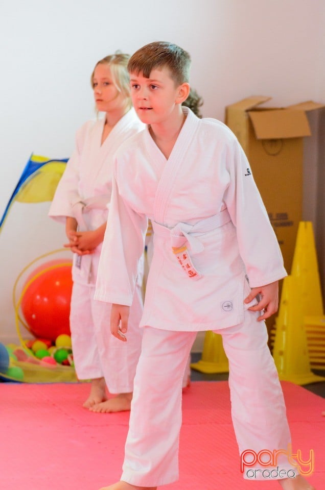 Micii judoka la Examen de Mon,