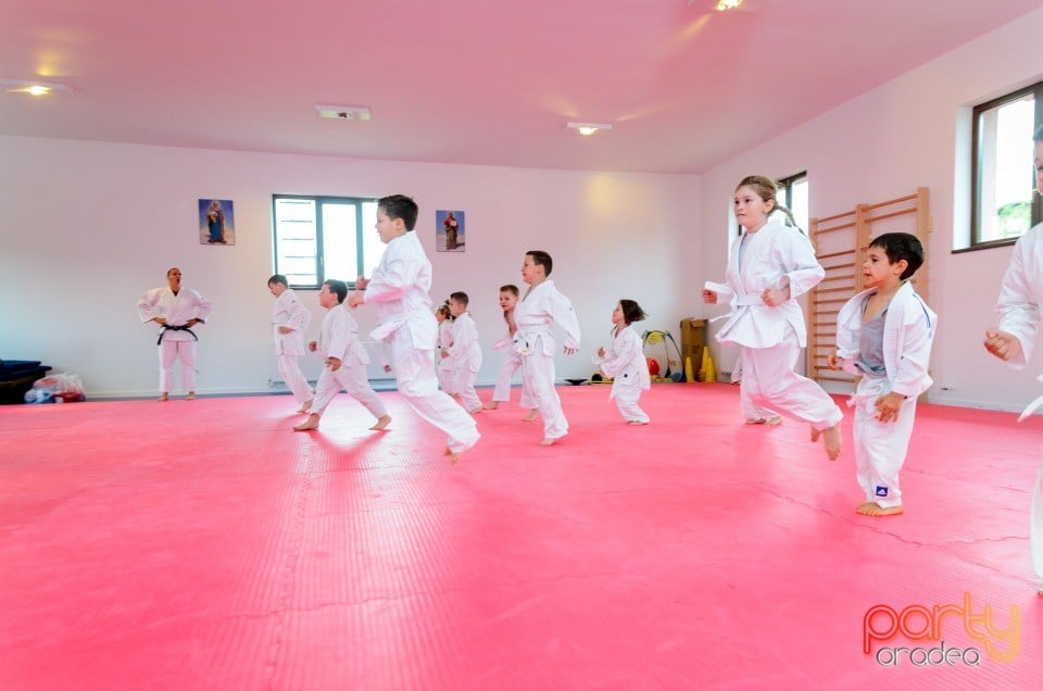 Micii judoka la Examen de Mon,