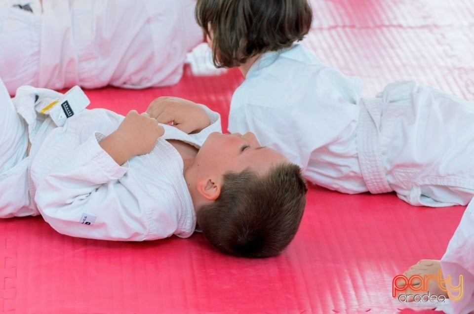 Micii judoka la Examen de Mon,