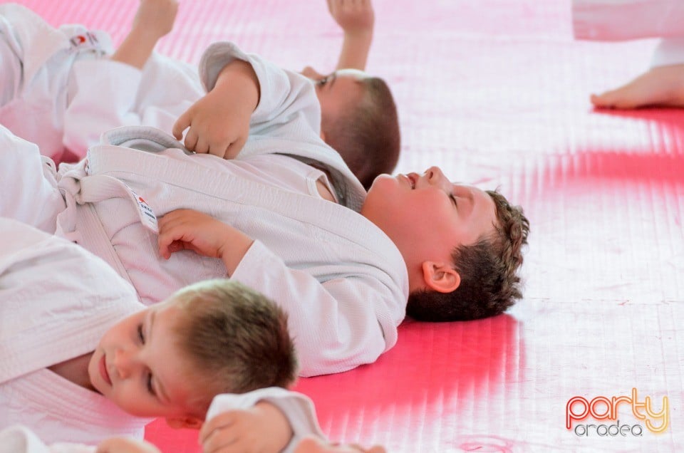 Micii judoka la Examen de Mon,