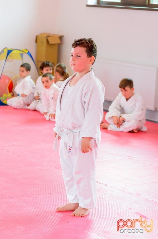 Micii judoka la Examen de Mon,
