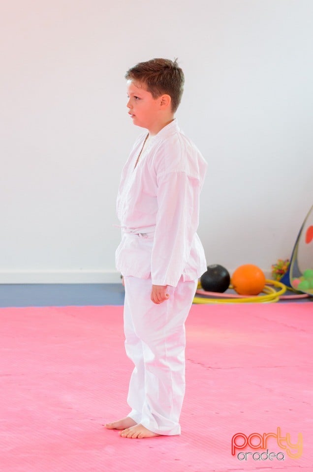 Micii judoka la Examen de Mon,