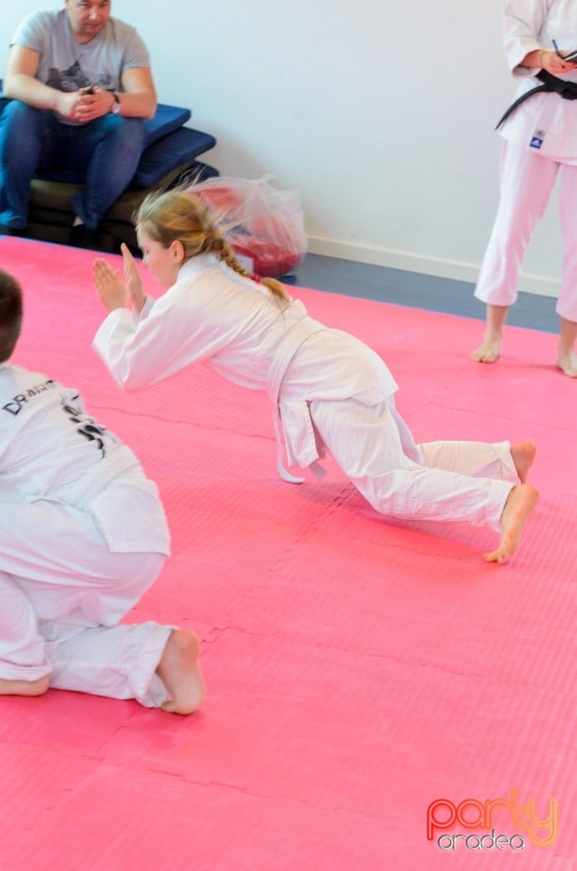 Micii judoka la Examen de Mon, 