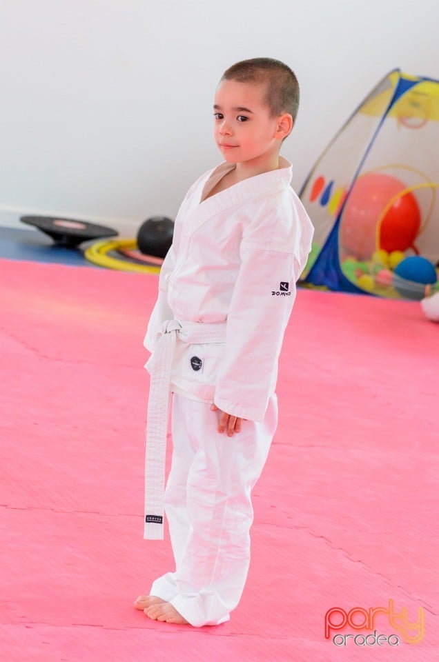 Micii judoka la Examen de Mon,