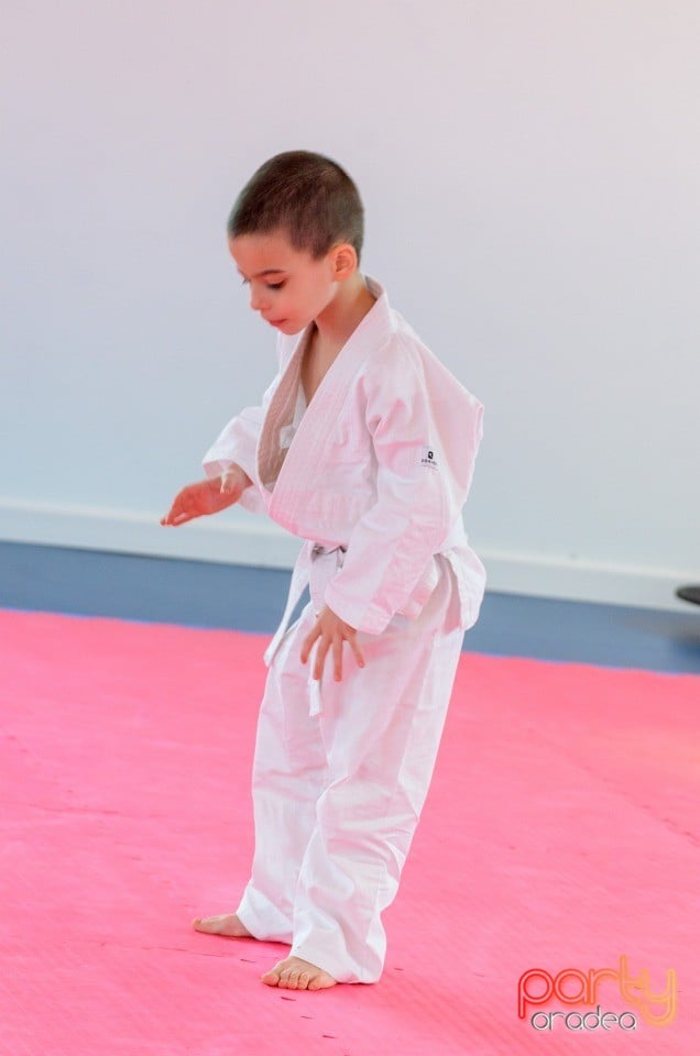 Micii judoka la Examen de Mon,