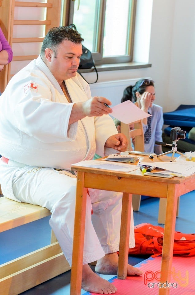 Micii judoka la Examen de Mon,