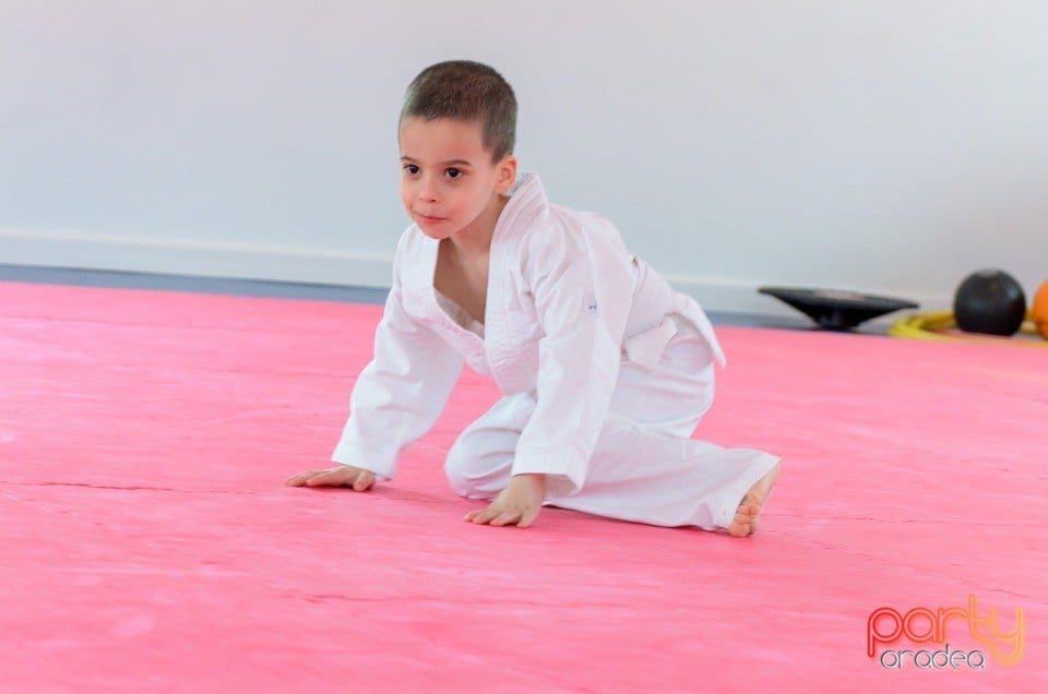 Micii judoka la Examen de Mon,