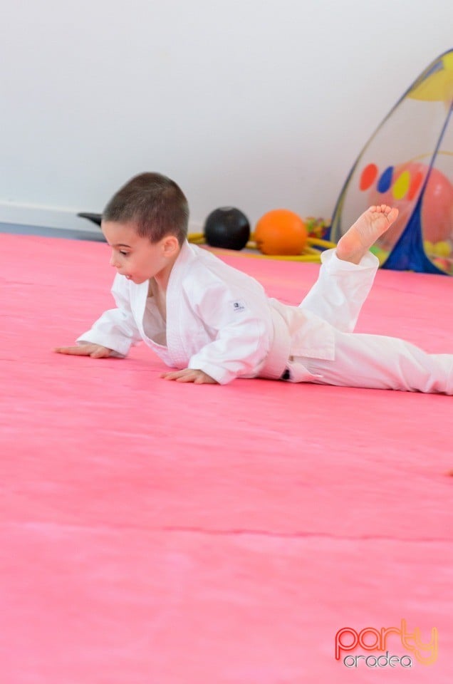 Micii judoka la Examen de Mon,