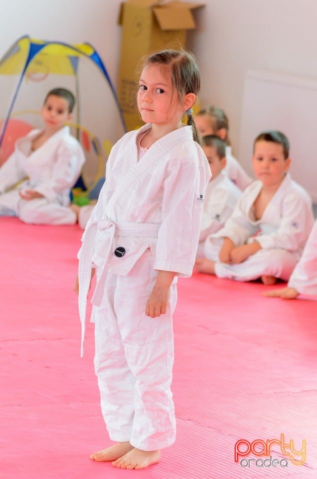 Micii judoka la Examen de Mon,