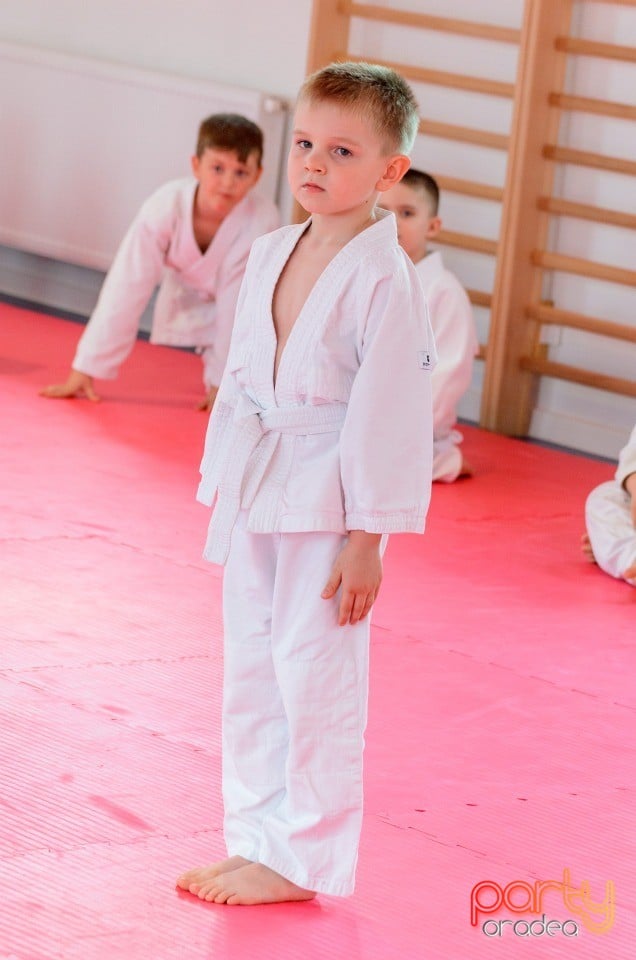 Micii judoka la Examen de Mon,